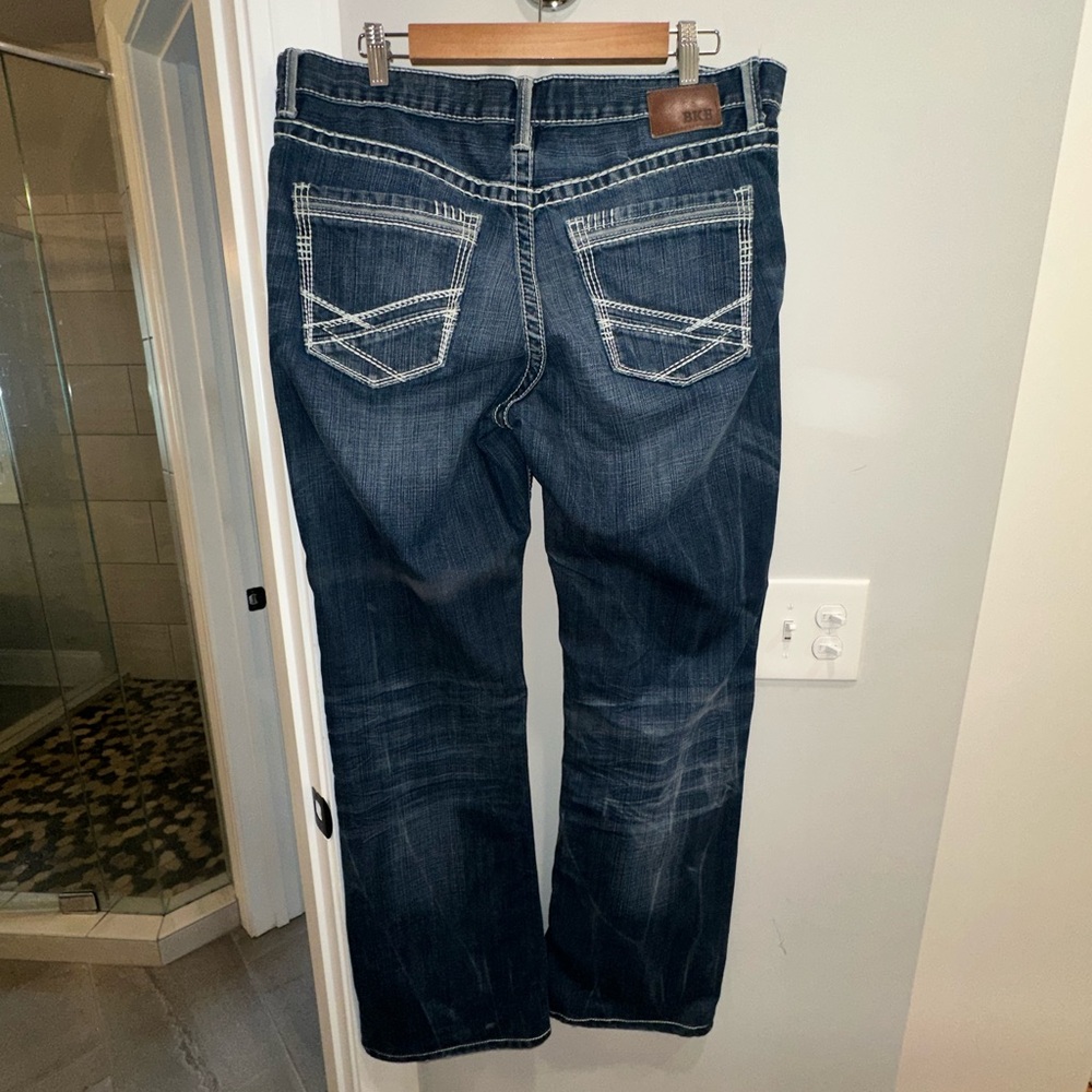 BKE Dark Wash Relaxed Fit Jeans